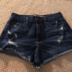 Hollister high rise shorts